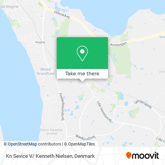 Kn Sevice V/ Kenneth Nielsen map