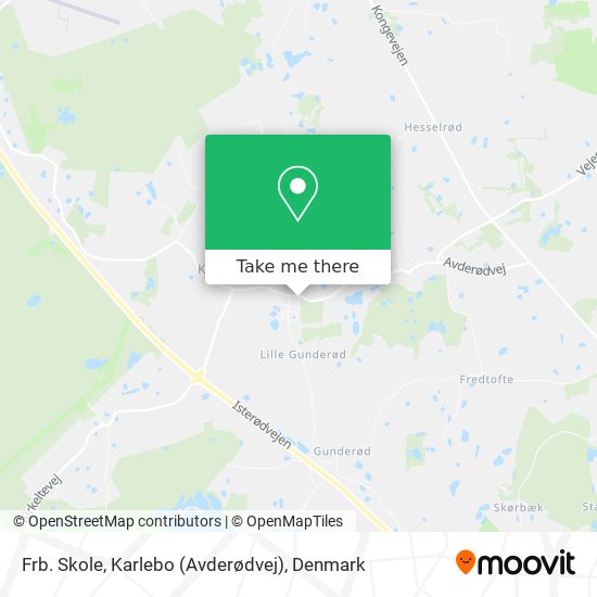 Frb. Skole, Karlebo (Avderødvej) map