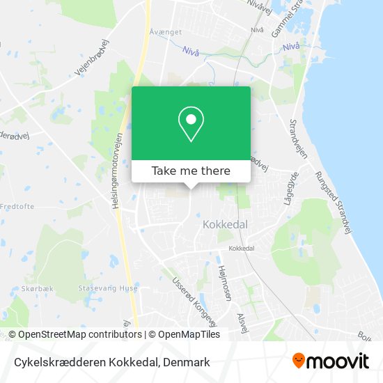 Cykelskrædderen Kokkedal map