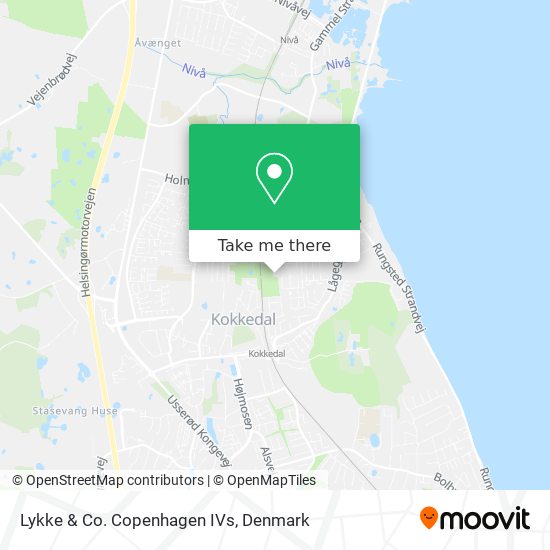 Lykke & Co. Copenhagen IVs map