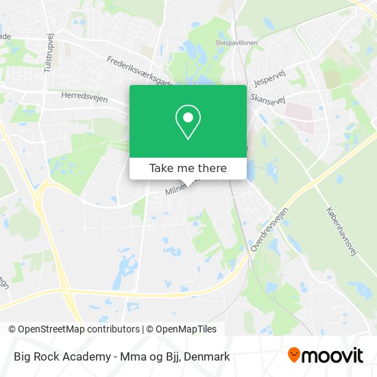 Big Rock Academy - Mma og Bjj map