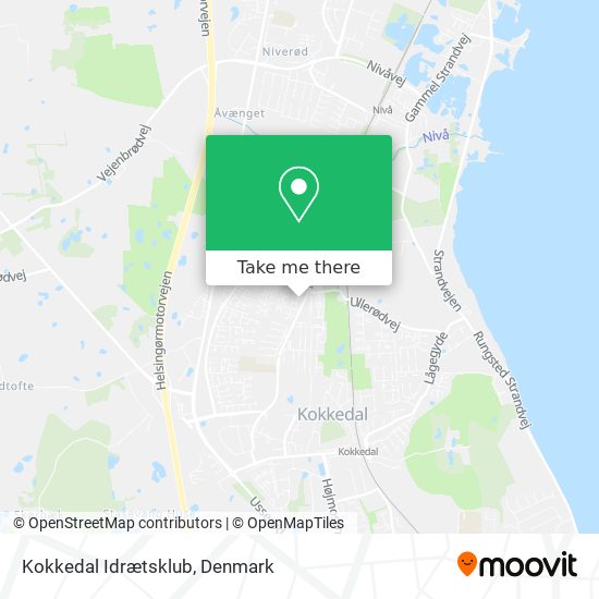 Kokkedal Idrætsklub map