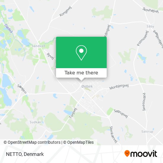 NETTO map