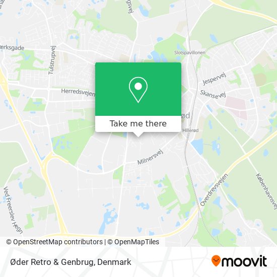 Øder Retro & Genbrug map