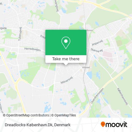 Dreadlocks-København.Dk map