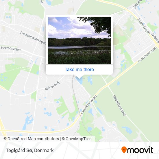 Teglgård Sø map