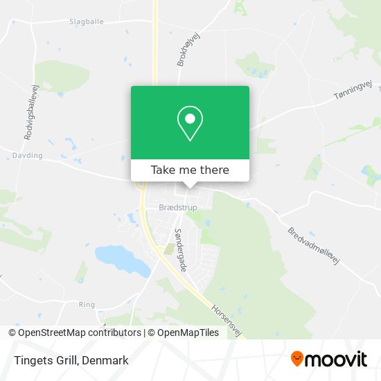 Tingets Grill map
