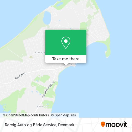 Rørvig Auto-og Både Service map