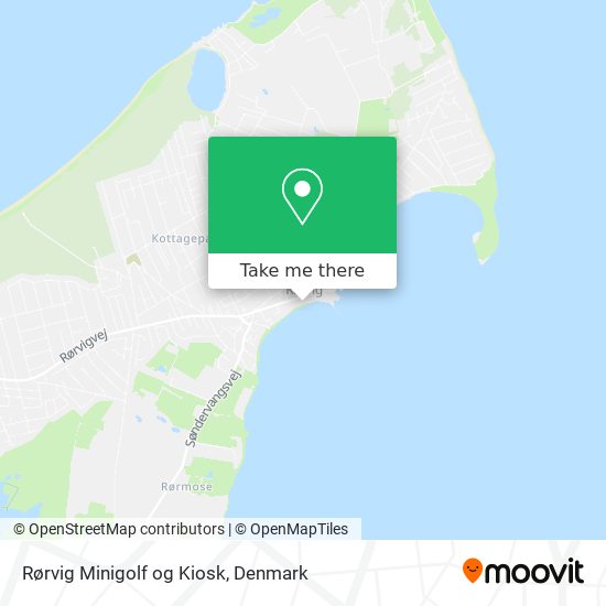 Rørvig Minigolf og Kiosk map