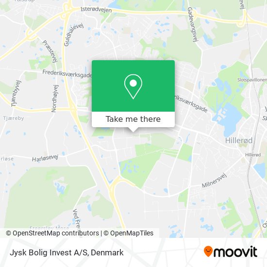 Jysk Bolig Invest A/S map