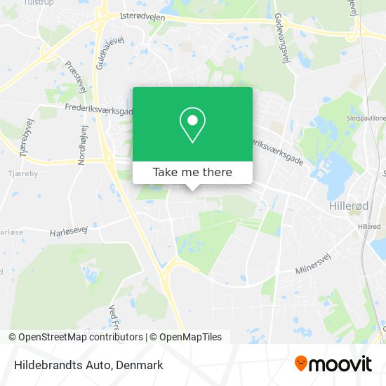 Hildebrandts Auto map