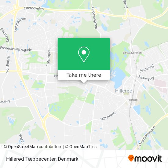 Hillerød Tæppecenter map