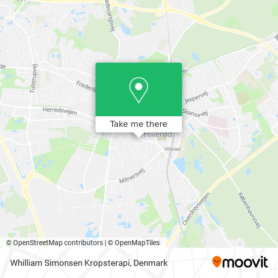 Whilliam Simonsen Kropsterapi map