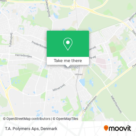 T.A. Polymers Aps map