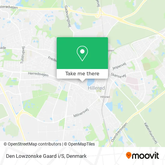Den Lowzonske Gaard i/S map