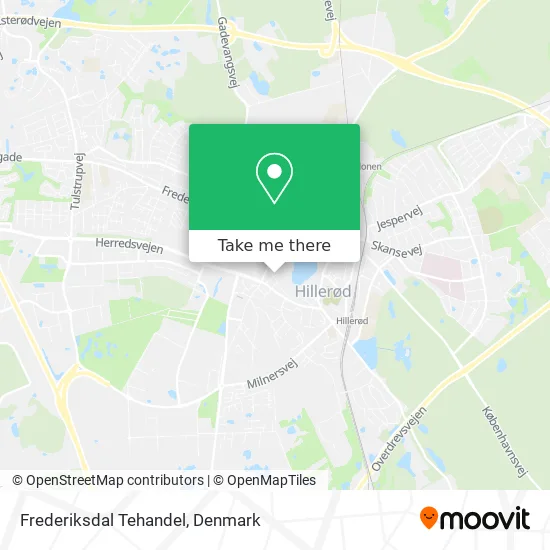 Frederiksdal Tehandel map