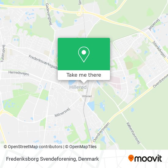 Frederiksborg Svendeforening map