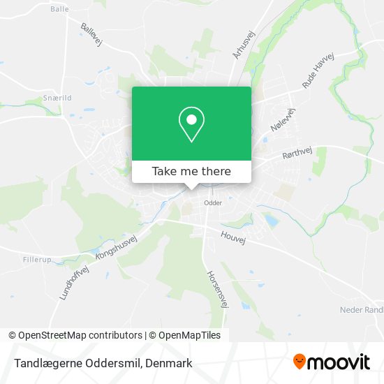 Tandlægerne Oddersmil map