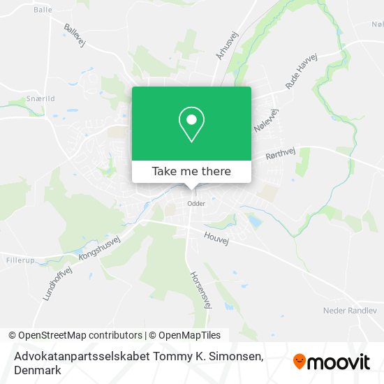 Advokatanpartsselskabet Tommy K. Simonsen map