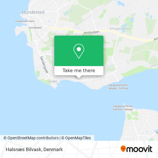 Halsnæs Bilvask map