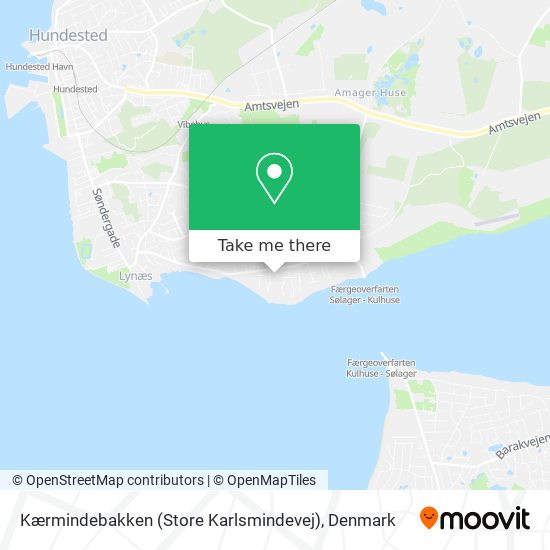 Kærmindebakken (Store Karlsmindevej) map