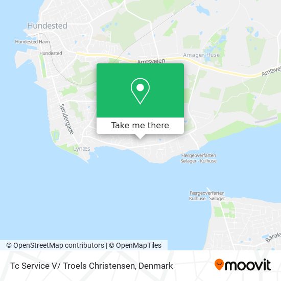 Tc Service V/ Troels Christensen map