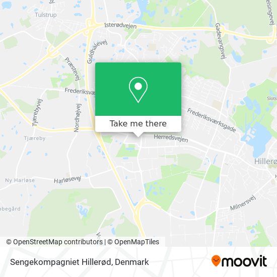 Sengekompagniet Hillerød map