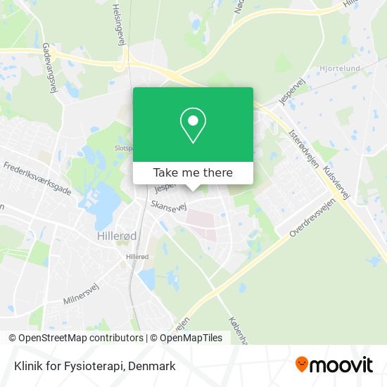 Klinik for Fysioterapi map