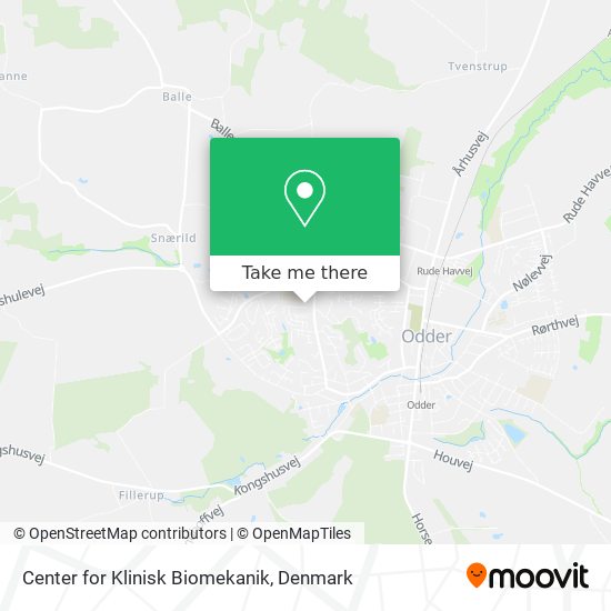 Center for Klinisk Biomekanik map