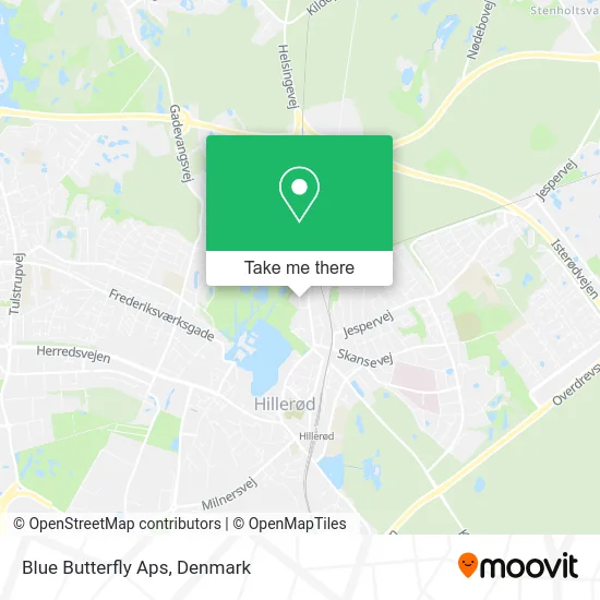 Blue Butterfly Aps map