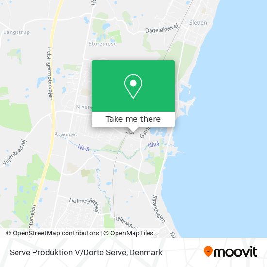 Serve Produktion V/Dorte Serve map