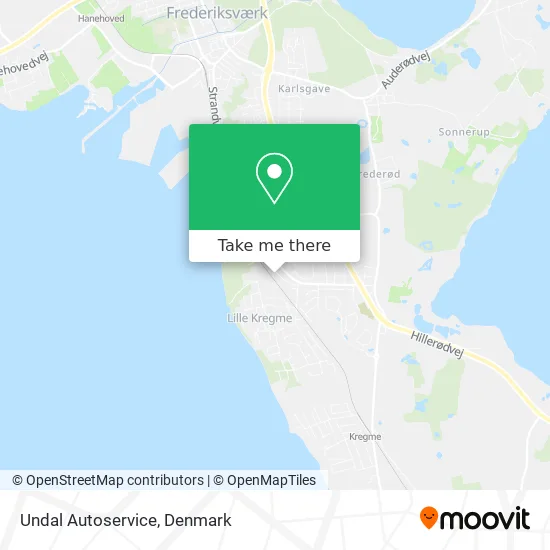 Undal Autoservice map