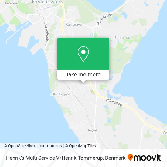 Henrik's Multi Service V / Henrik Tømmerup map