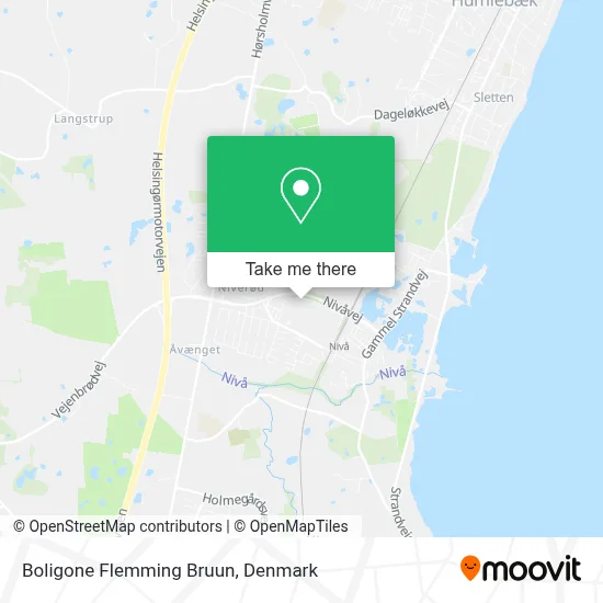 Boligone Flemming Bruun map