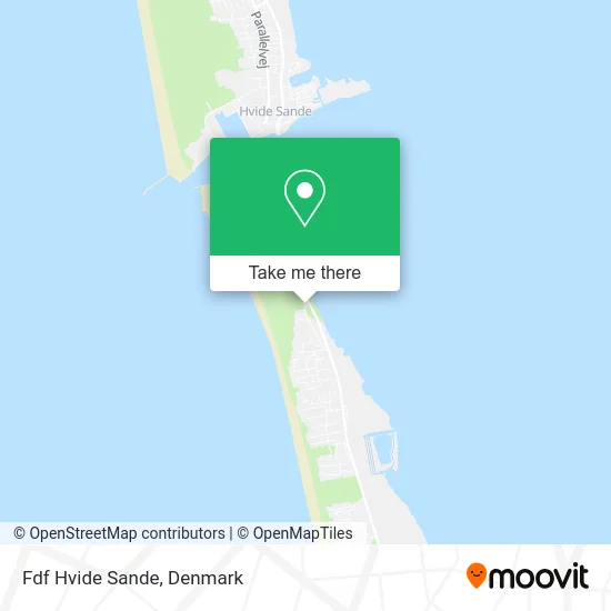 Fdf Hvide Sande map