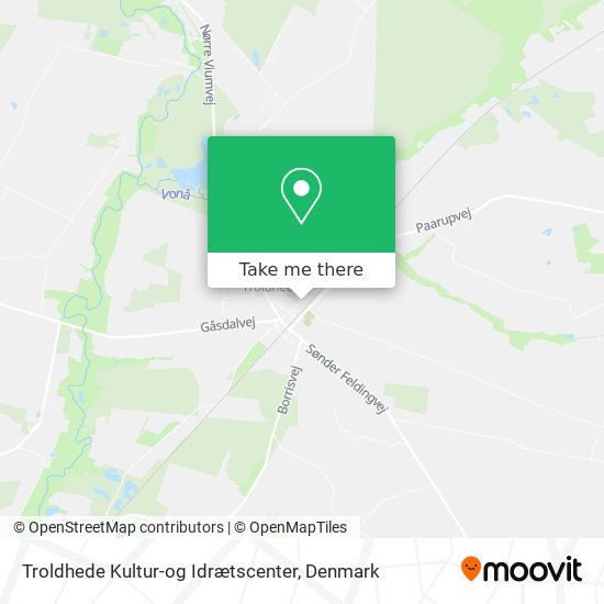 Troldhede Kultur-og Idrætscenter map