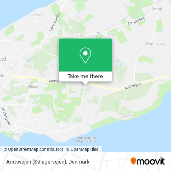 Amtsvejen (Sølagervejen) map