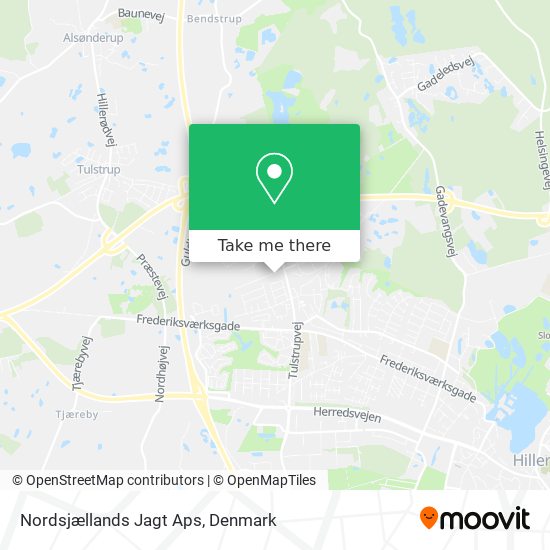 Nordsjællands Jagt Aps map