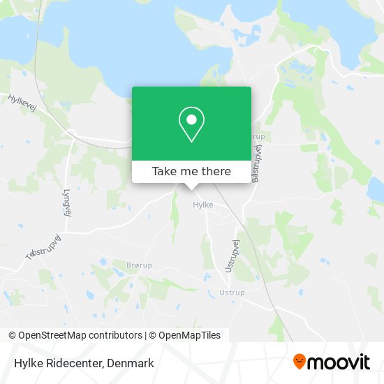 Hylke Ridecenter map
