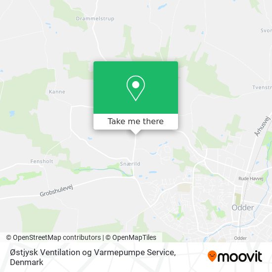 Østjysk Ventilation og Varmepumpe Service map