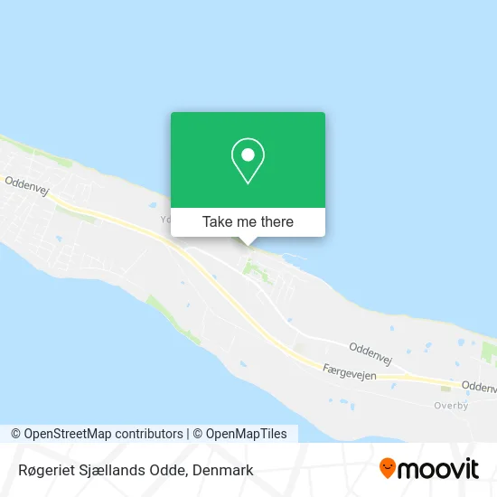 Røgeriet Sjællands Odde map