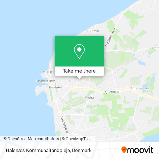 Halsnæs Kommunaltandpleje map