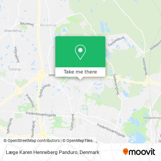 Læge Karen Henneberg Panduro map