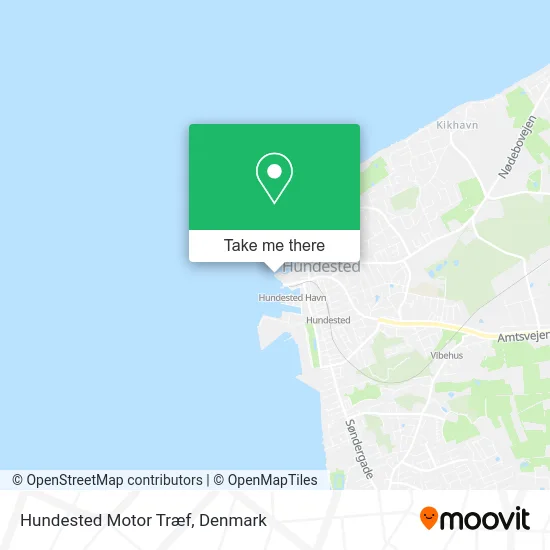 Hundested Motor Træf map