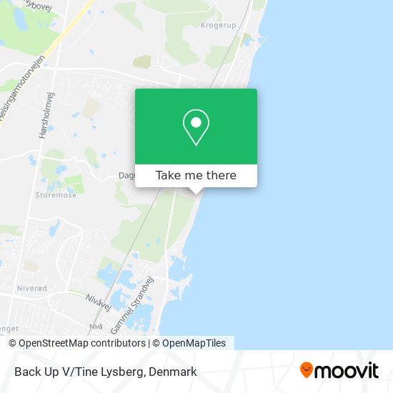 Back Up V/Tine Lysberg map