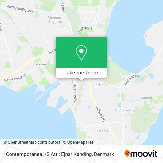 Contemporanea i / S Att.: Ejnar Kanding map