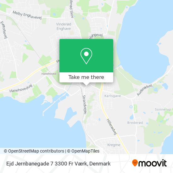 Ejd Jernbanegade 7 3300 Fr Værk map