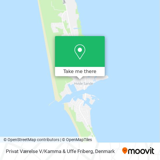 Privat Værelse V / Kamma & Uffe Friberg map