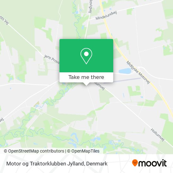 Motor og Traktorklubben Jylland map