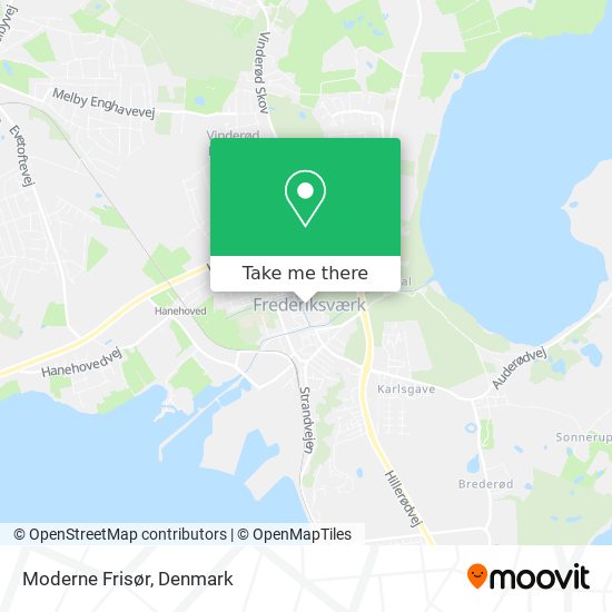 Moderne Frisør map